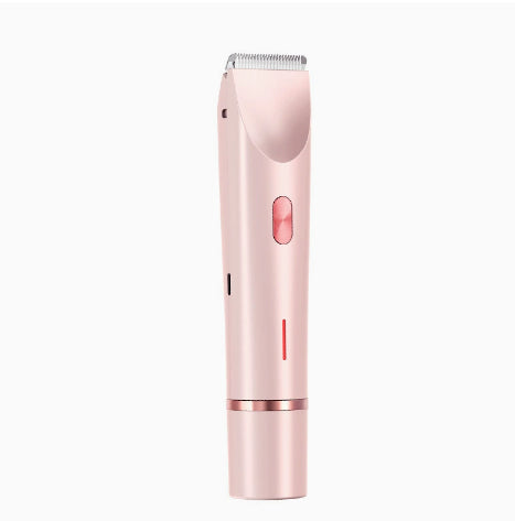 2 In 1 Hair Removal Epilator USB Rechargeable Trimmer Women Body Razor Face Leg Armpit Shaver Hair Remover