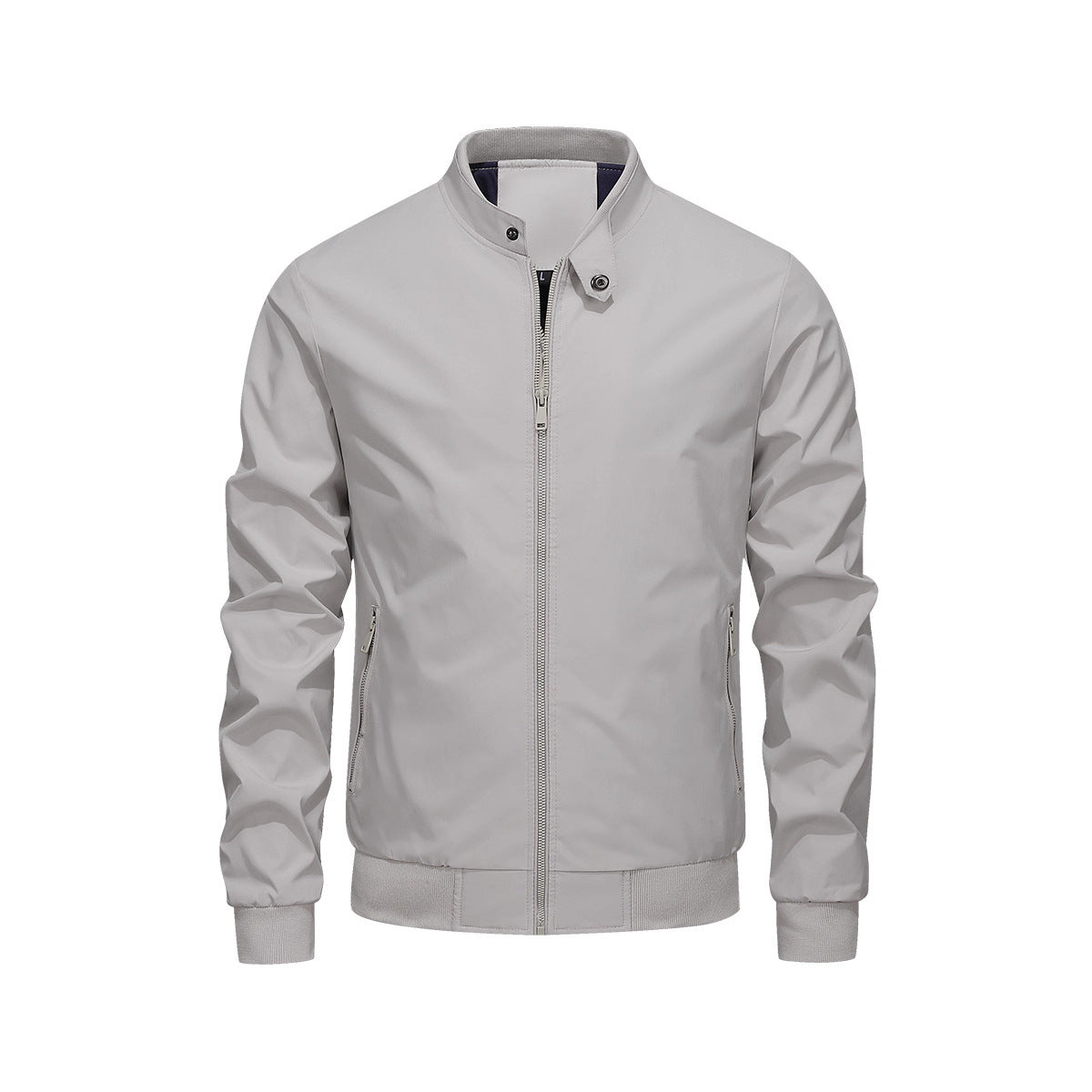 Autumn Stand-Up Collar Mens Jacket