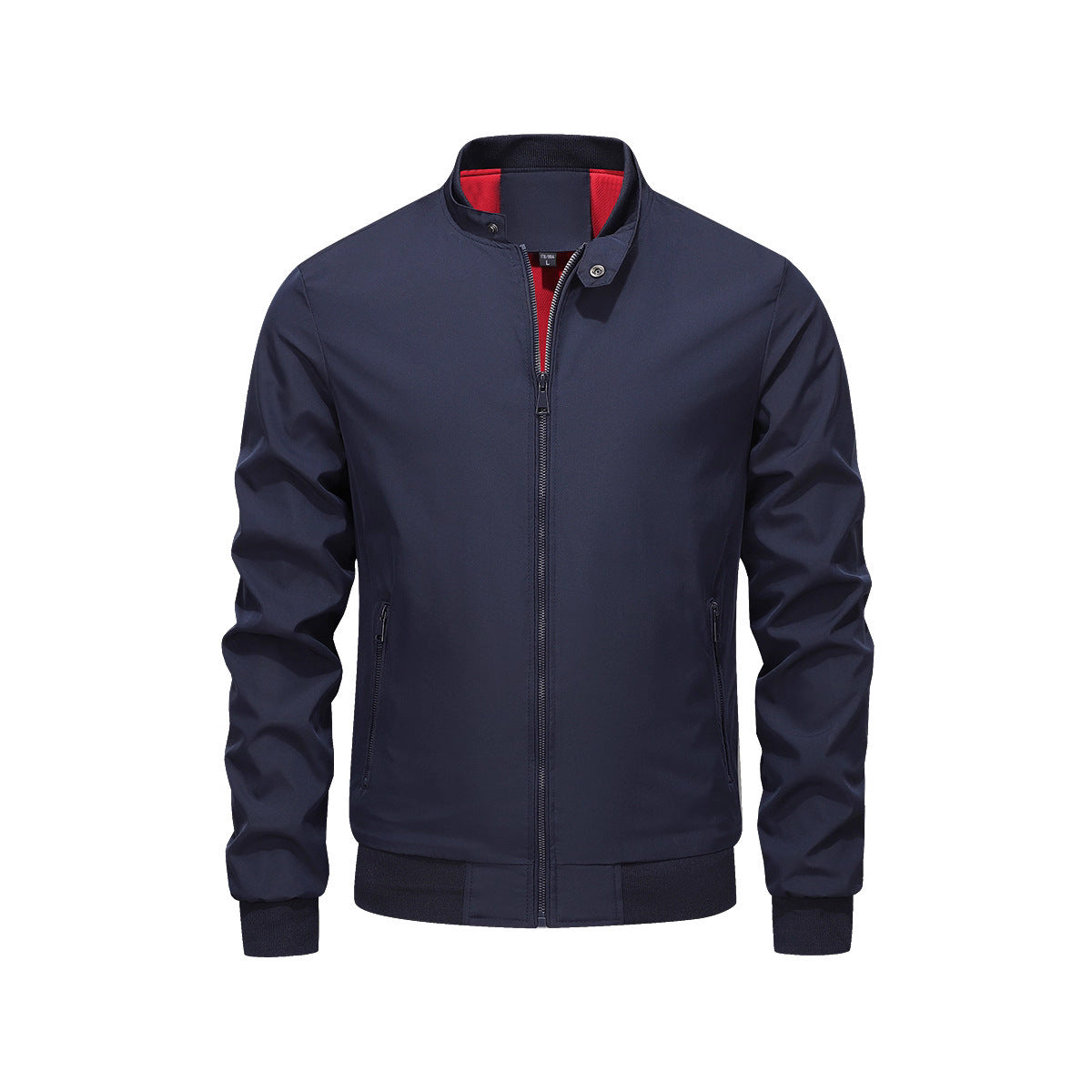 Autumn Stand-Up Collar Mens Jacket